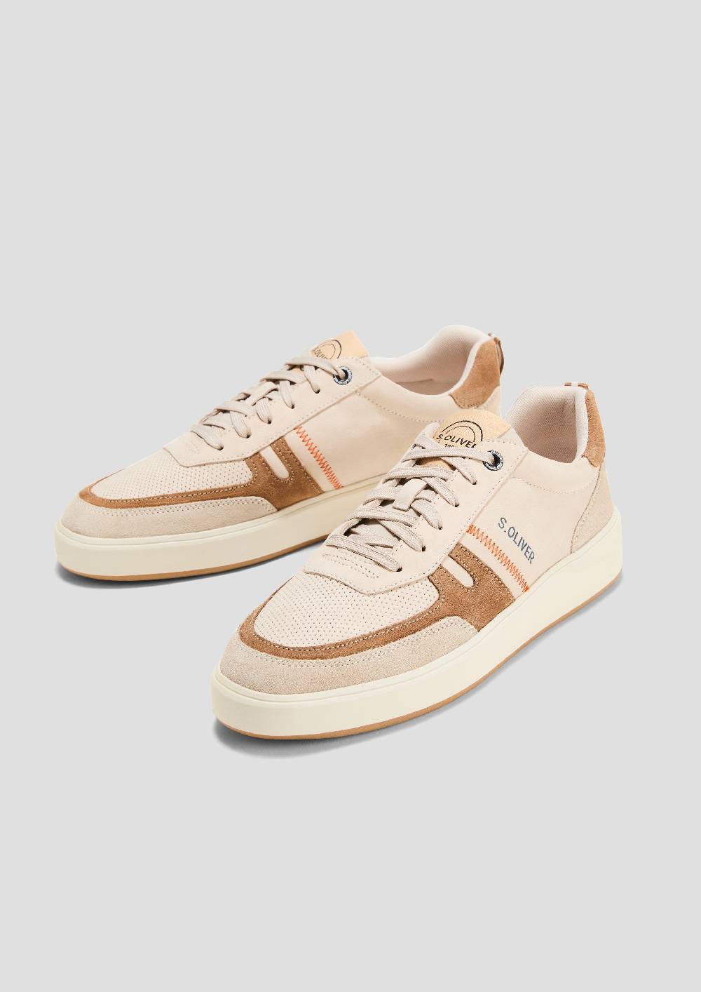 S.Oliver Sneaker aus Leder mit Logo-Detail Black Friday Preise