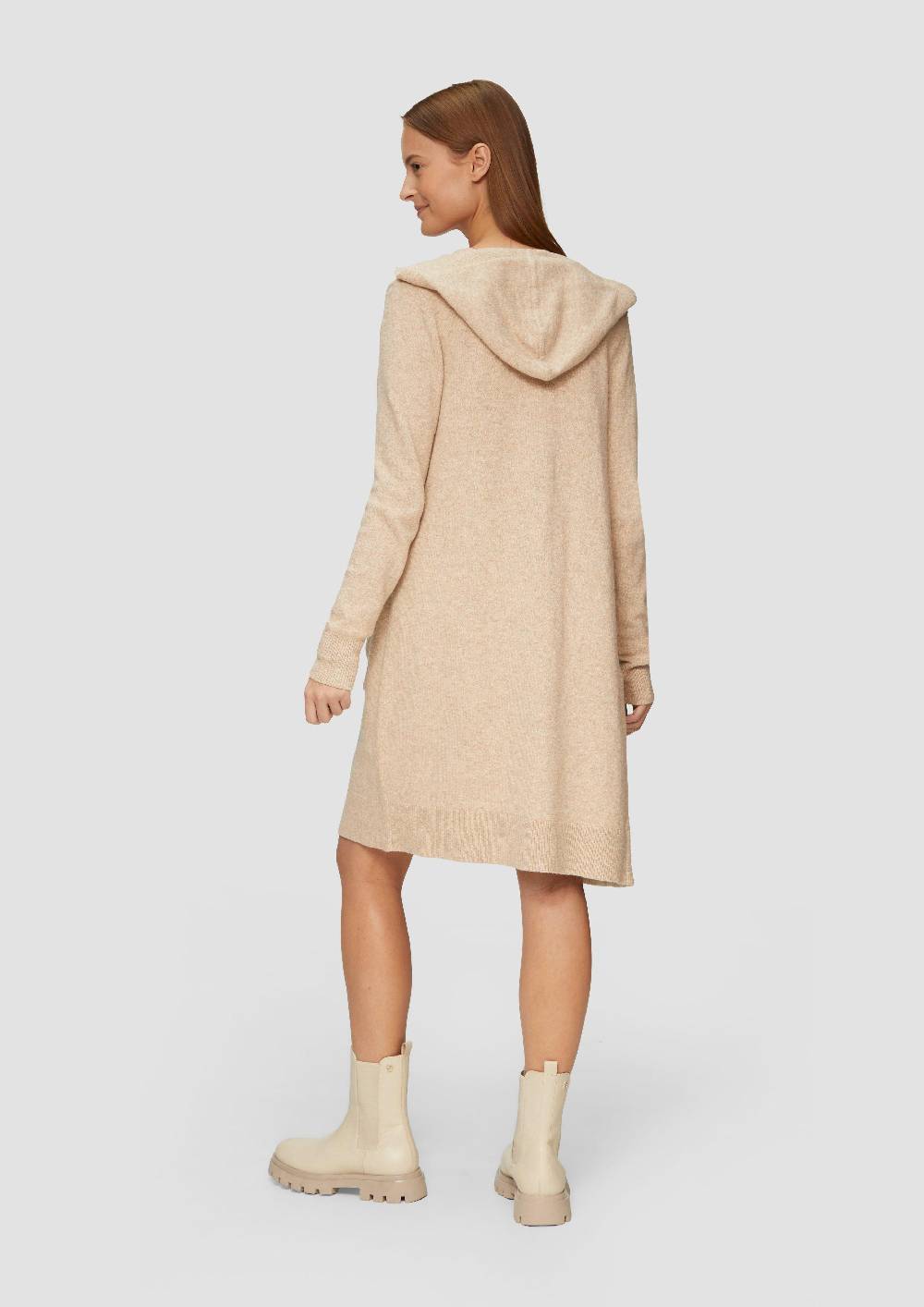 S.Oliver Long-Cardigan mit Kapuze Sonderangebot