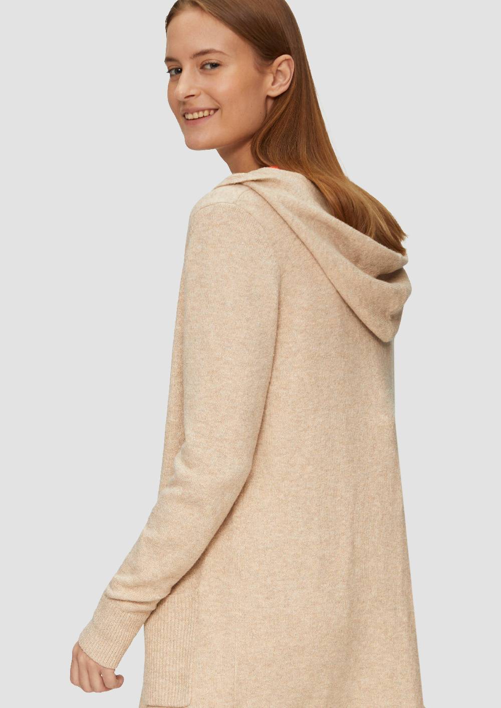 S.Oliver Long-Cardigan mit Kapuze Sonderangebot