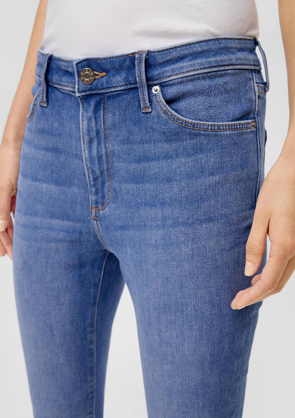S.Oliver Jeans Izabell / Skinny Fit / Mid Rise / Skinny Leg Preisnachlass