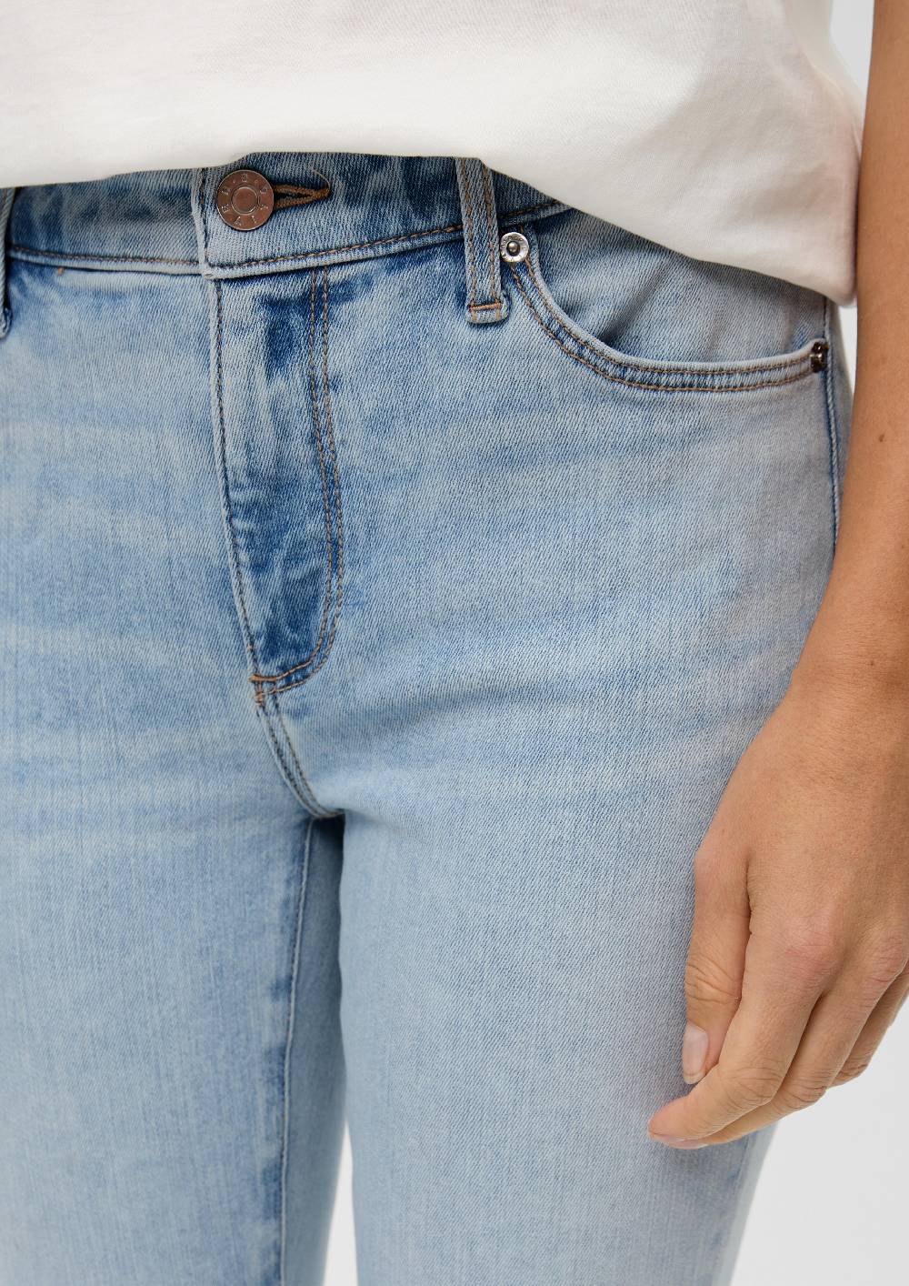 S.Oliver Jeans Izabell / Skinny Fit / Mid Rise / Skinny Leg Saisonschlussverkauf