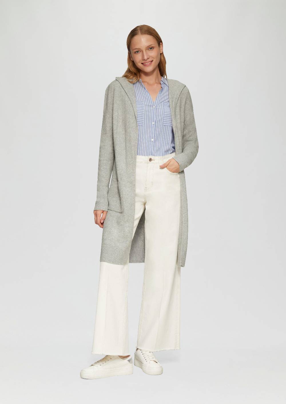 S.Oliver Long-Cardigan mit Kapuze Muttertagsangebot
