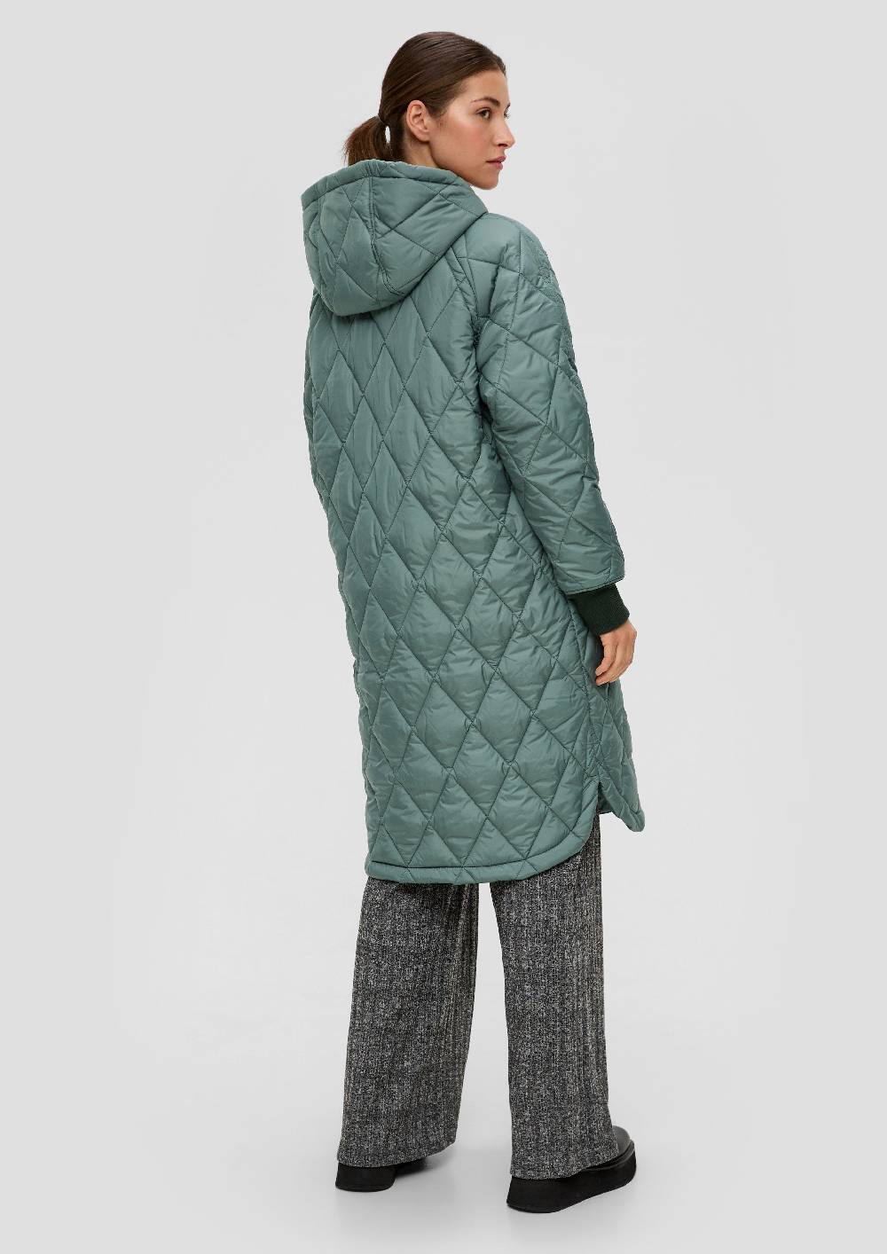 S.Oliver Oversize Mantel mit abgerundetem Saum Neueste Mode