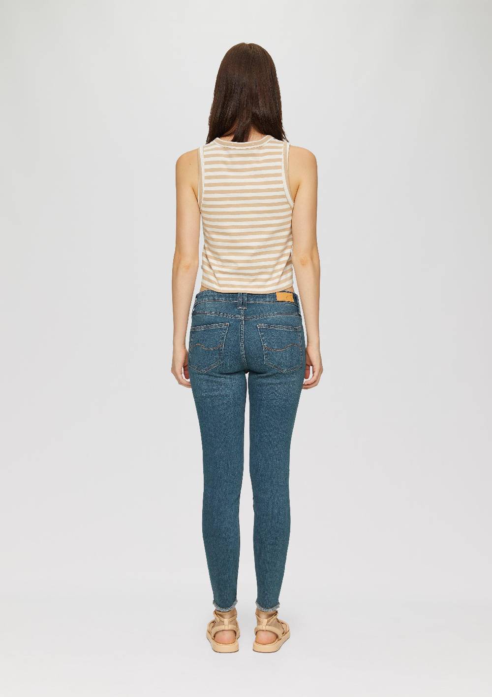 S.Oliver Ankle-Jeans Sadie / Mid Rise / Skinny Leg / Super Stretch Neuheiten