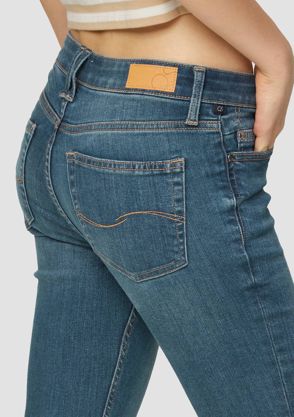 S.Oliver Ankle-Jeans Sadie / Mid Rise / Skinny Leg / Super Stretch Neuheiten