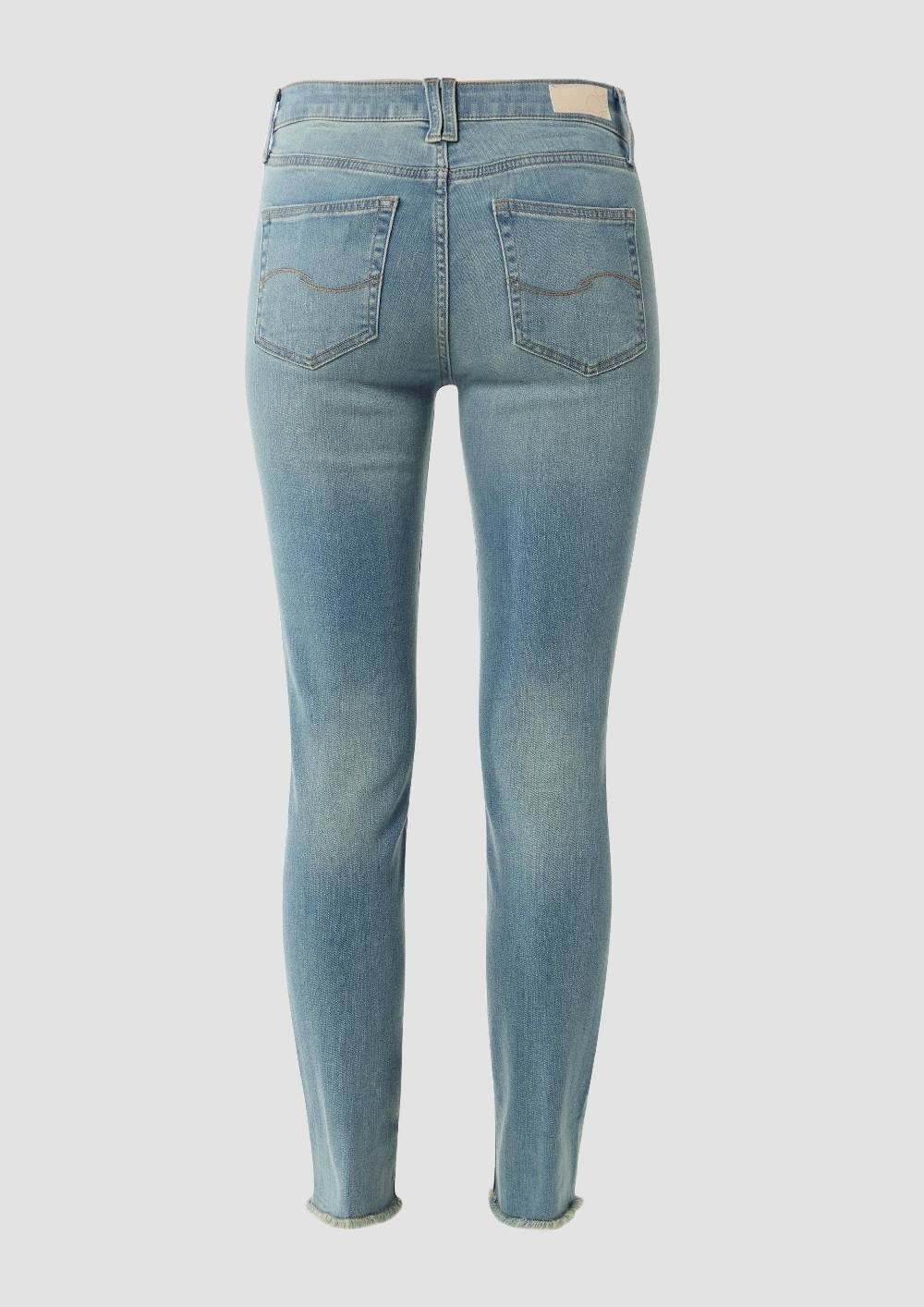 S.Oliver Ankle-Jeans Sadie / Mid Rise / Skinny Leg / Super Stretch Bestseller