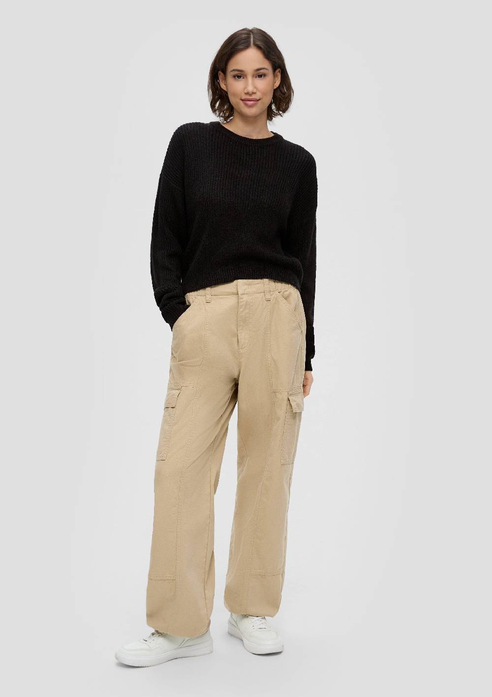 S.Oliver Leichter Sommerstrickpullover im Relaxed Fit Saisonale Angebote
