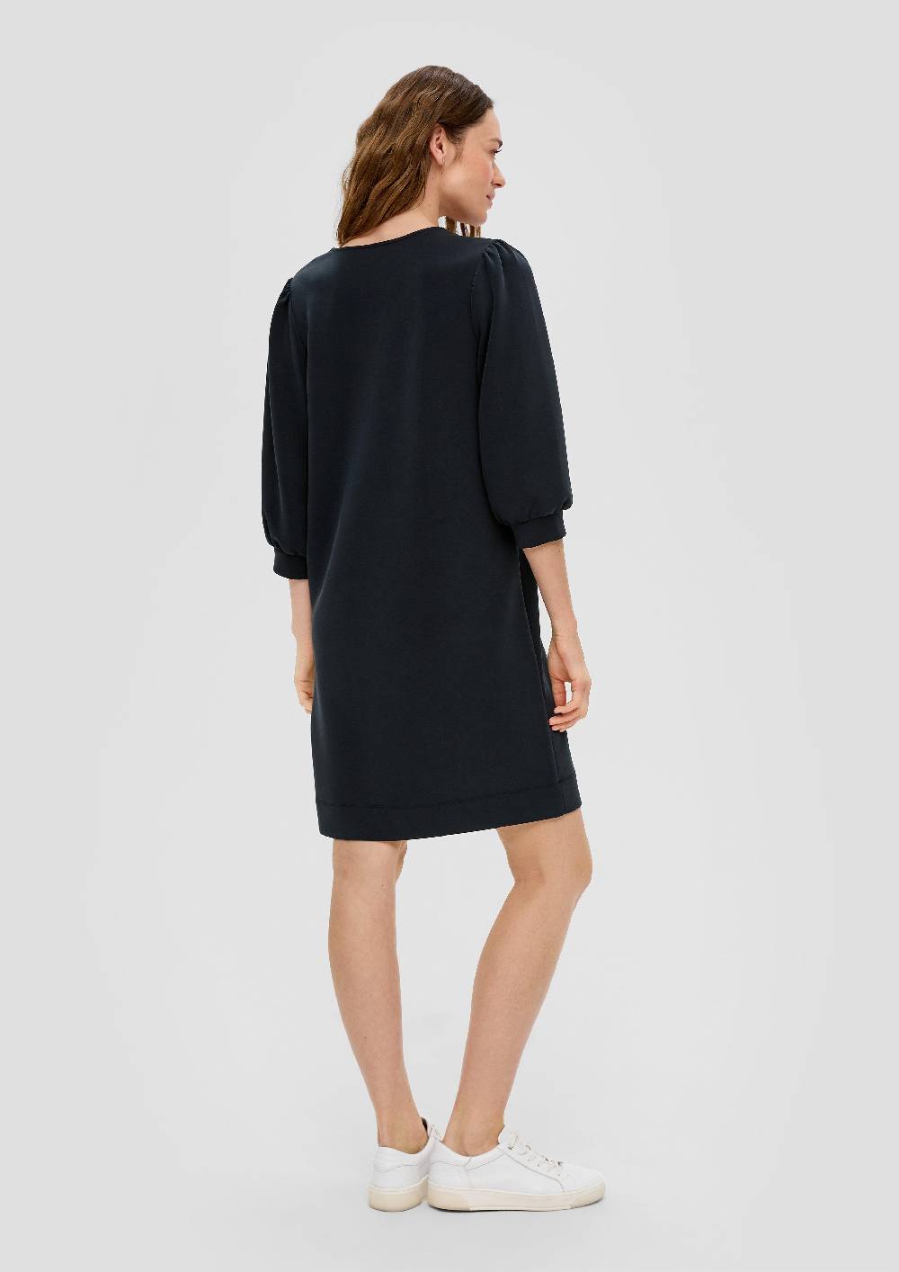 S.Oliver Softshell-Kleid mit V-Ausschnitt Sonderangebote