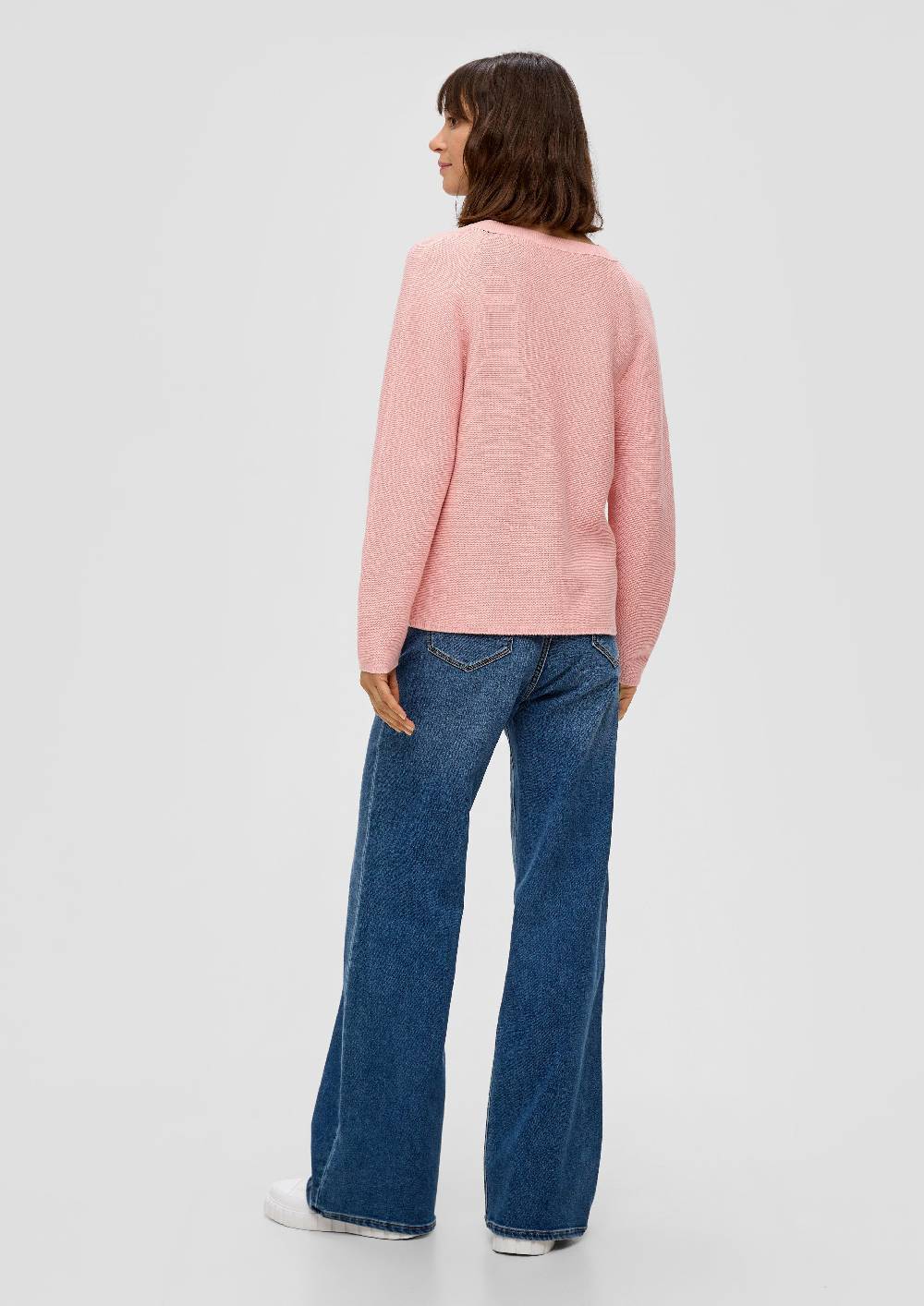 S.Oliver Strickpullover mit V-Ausschnitt Super Sparpreis