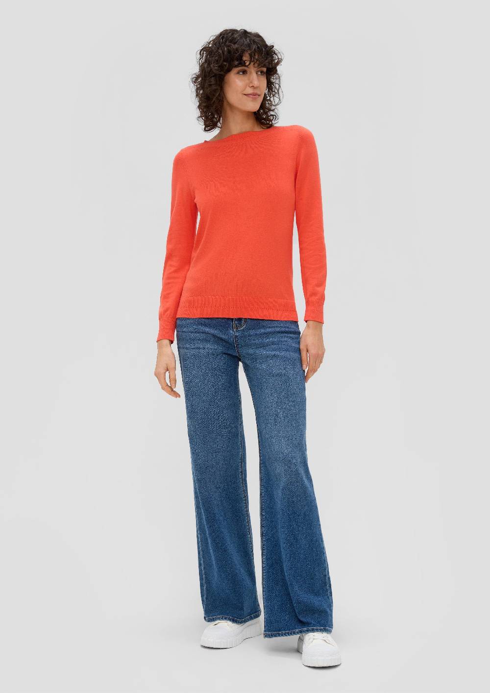 S.Oliver Longsleeve mit U-Boot-Ausschnitt Wochenangebot