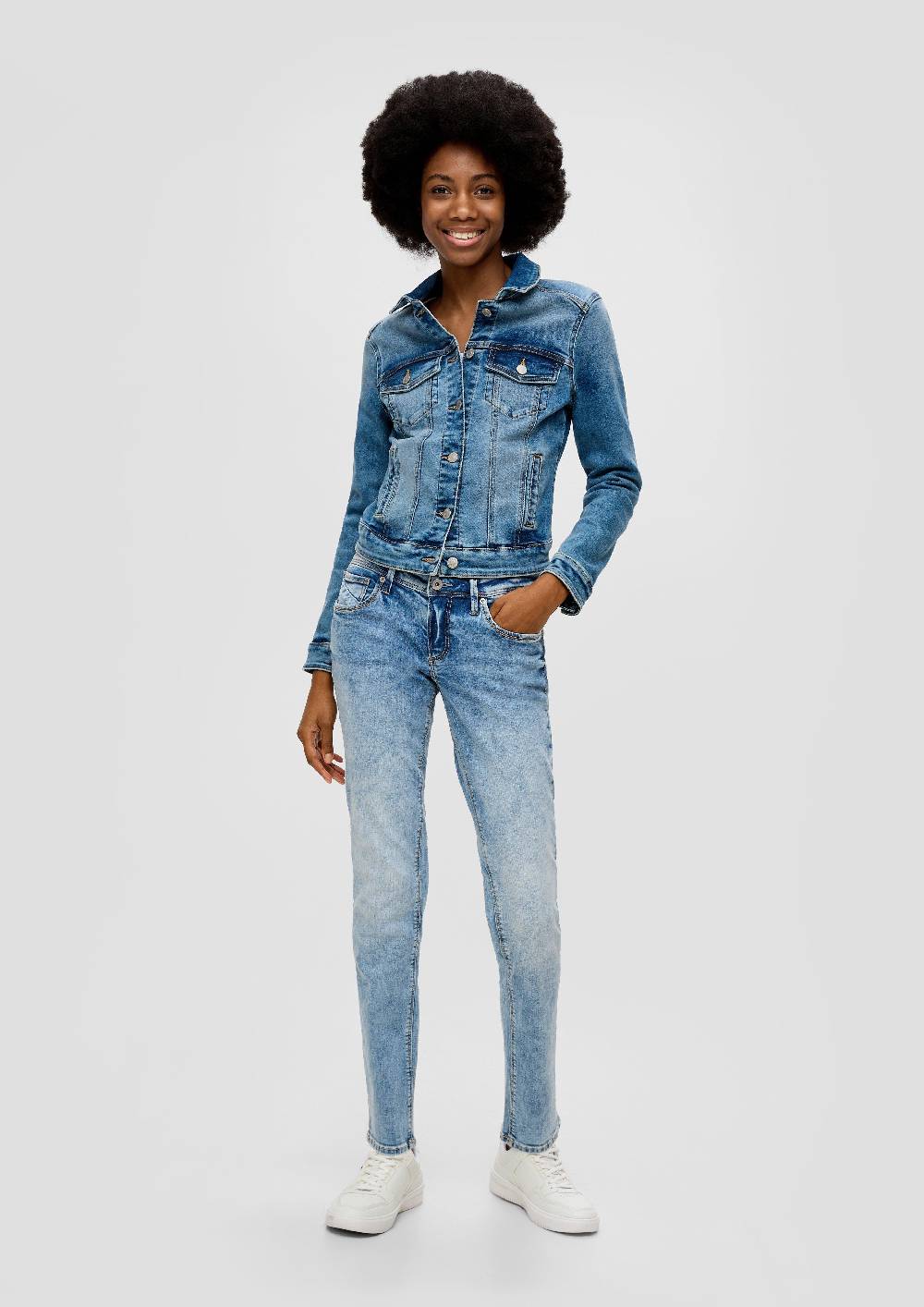 S.Oliver Klassische Jeansjacke Neueste Stile