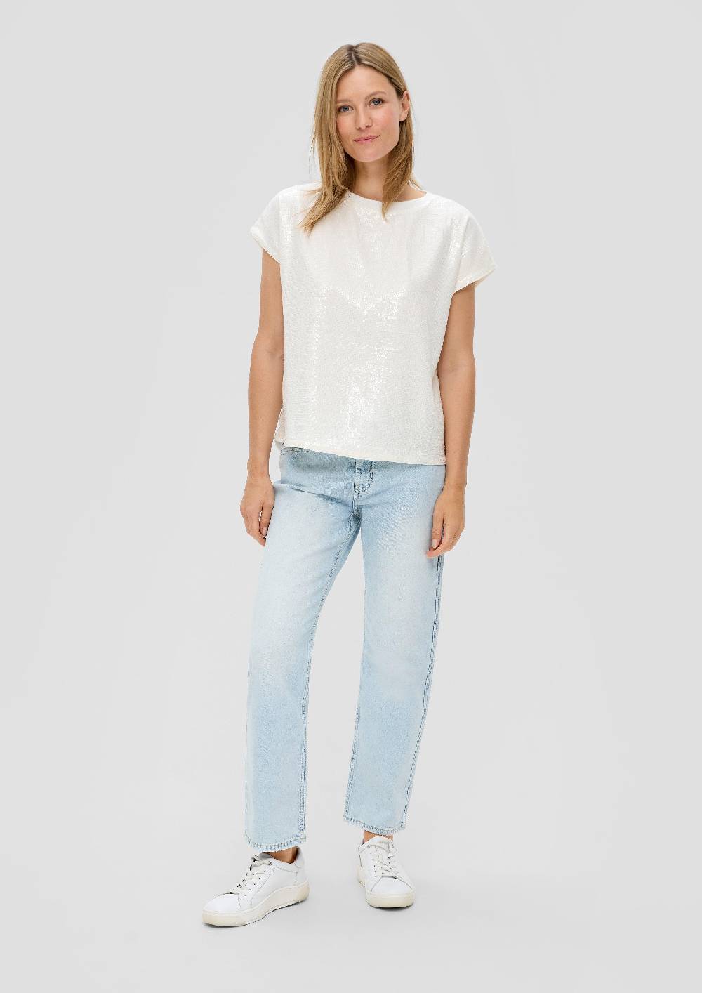 S.Oliver Cropped-Jeans Karolin / Regular Fit / Mid Rise / Straight Leg Bis zu 55% Rabatt