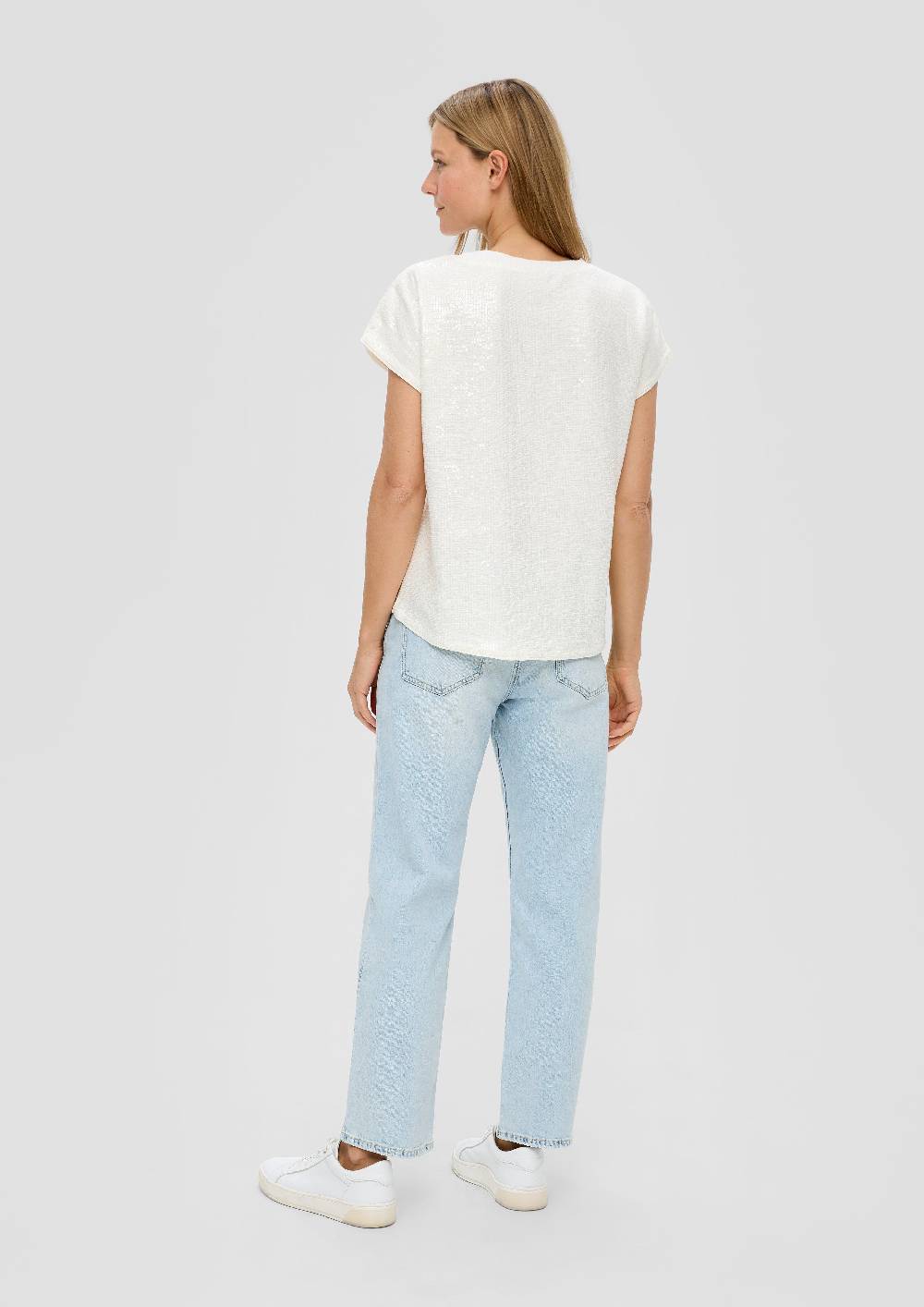 S.Oliver Cropped-Jeans Karolin / Regular Fit / Mid Rise / Straight Leg Bis zu 55% Rabatt