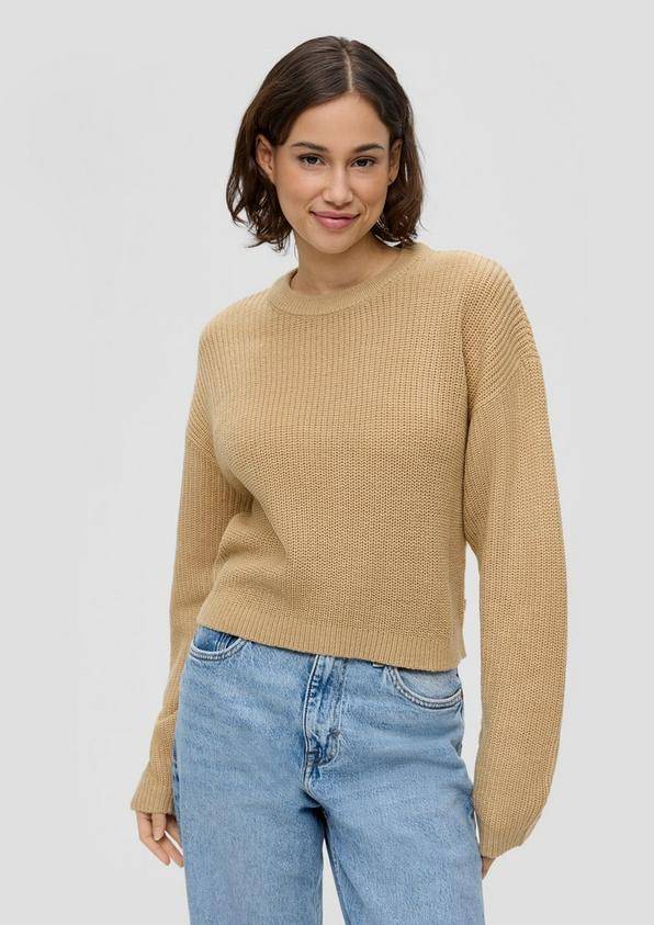 S.Oliver Leichter Sommerstrickpullover im Relaxed Fit Riesige Rabatte