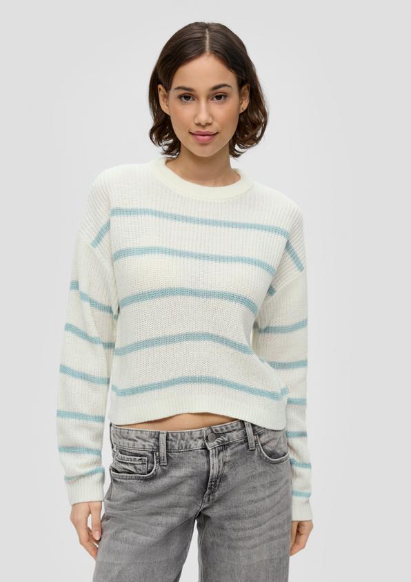 S.Oliver Leichter Sommerstrickpullover im Relaxed Fit 50% Rabatt mit kostenlosem Versand