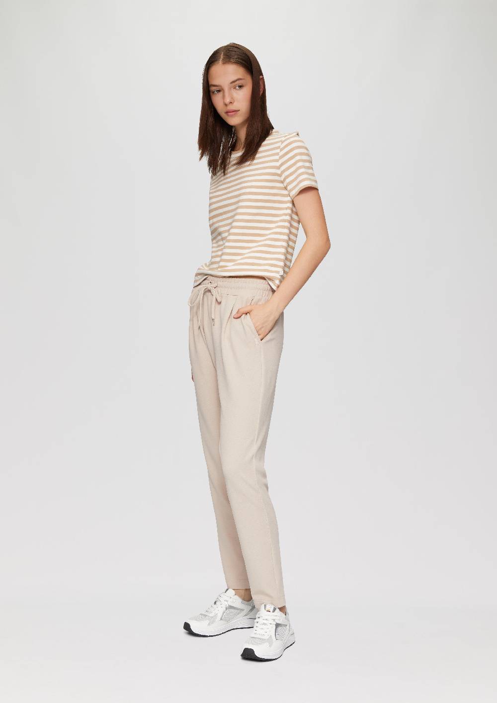 S.Oliver Jogpants aus Interlock-Crêpe Kostenloser Versand international
