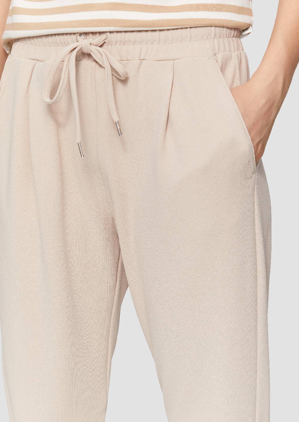 S.Oliver Jogpants aus Interlock-Crêpe Kostenloser Versand international