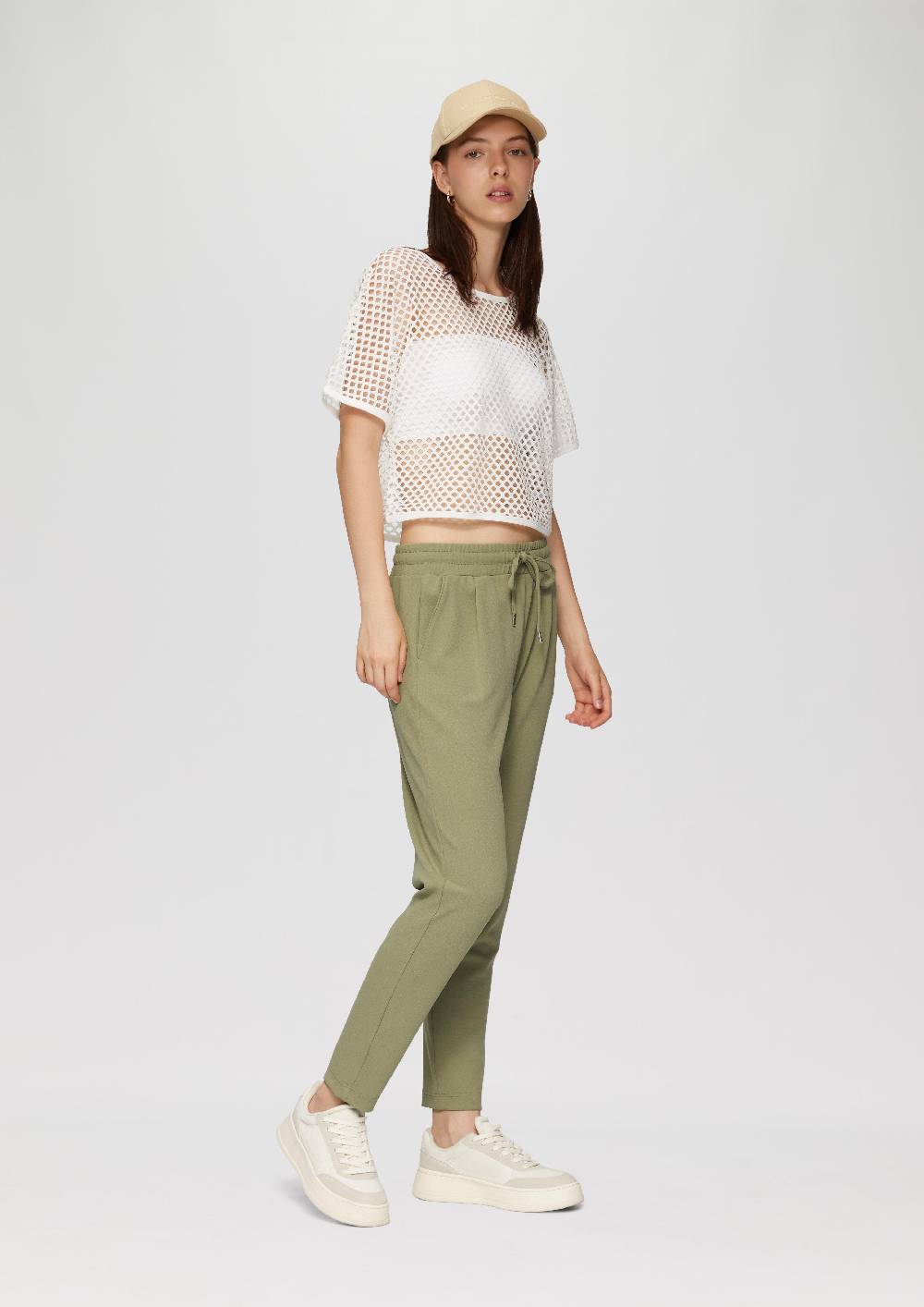 S.Oliver Jogpants aus Interlock-Crêpe Fabrikladen