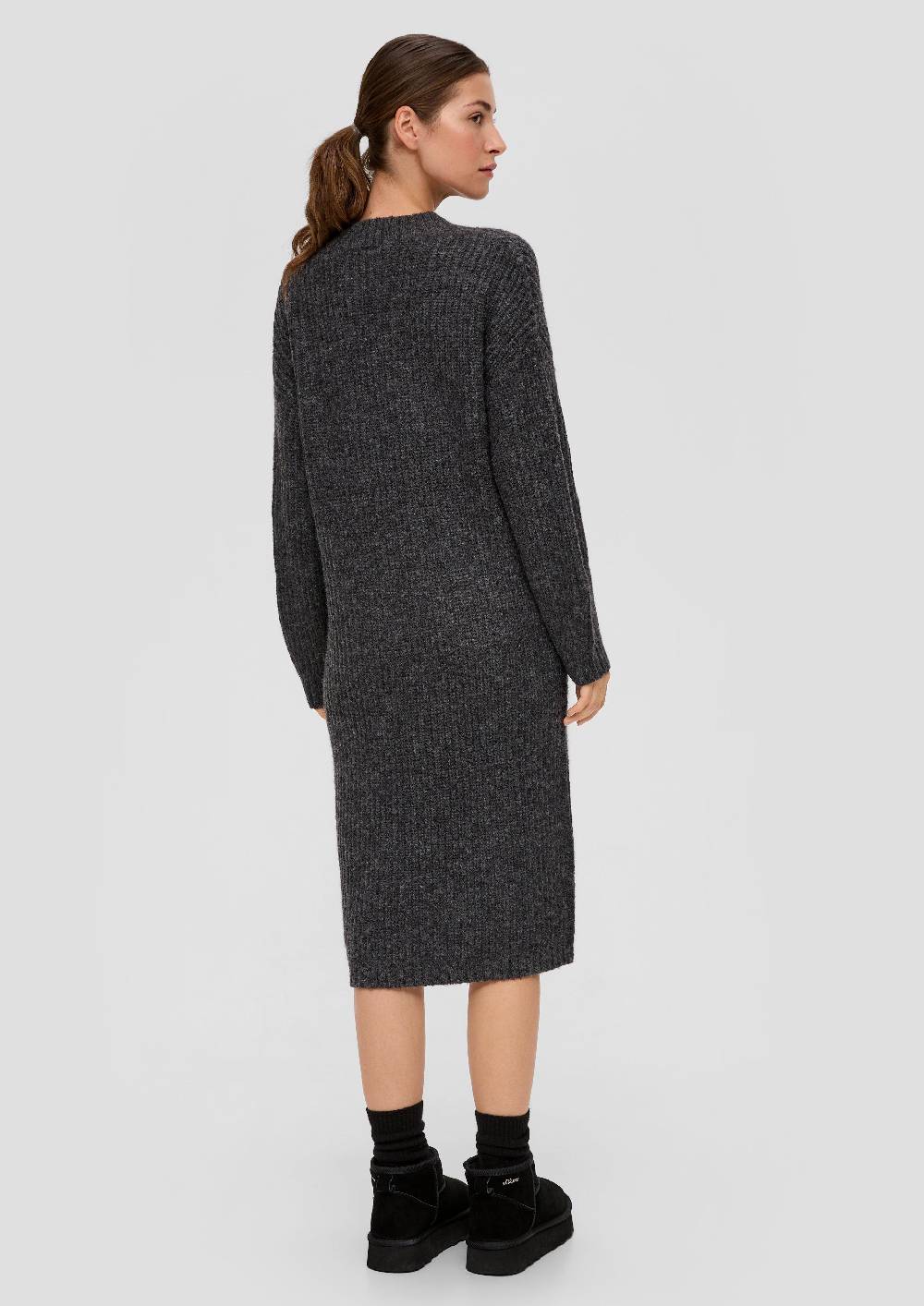 S.Oliver Midi-Kleid aus Strick Black Friday Preise