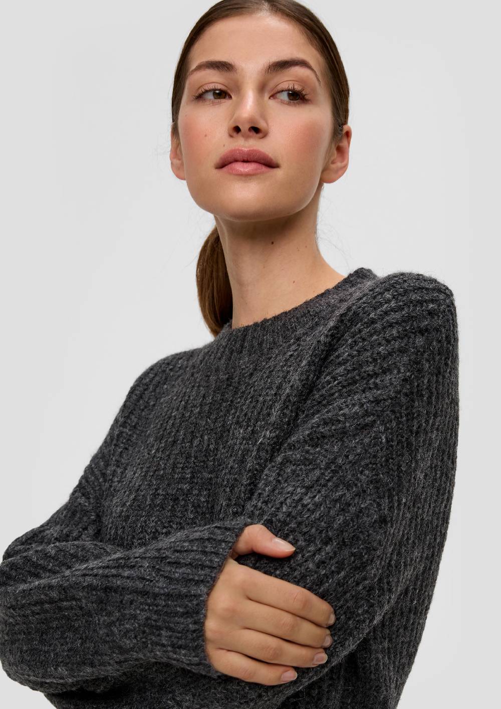 S.Oliver Midi-Kleid aus Strick Black Friday Preise