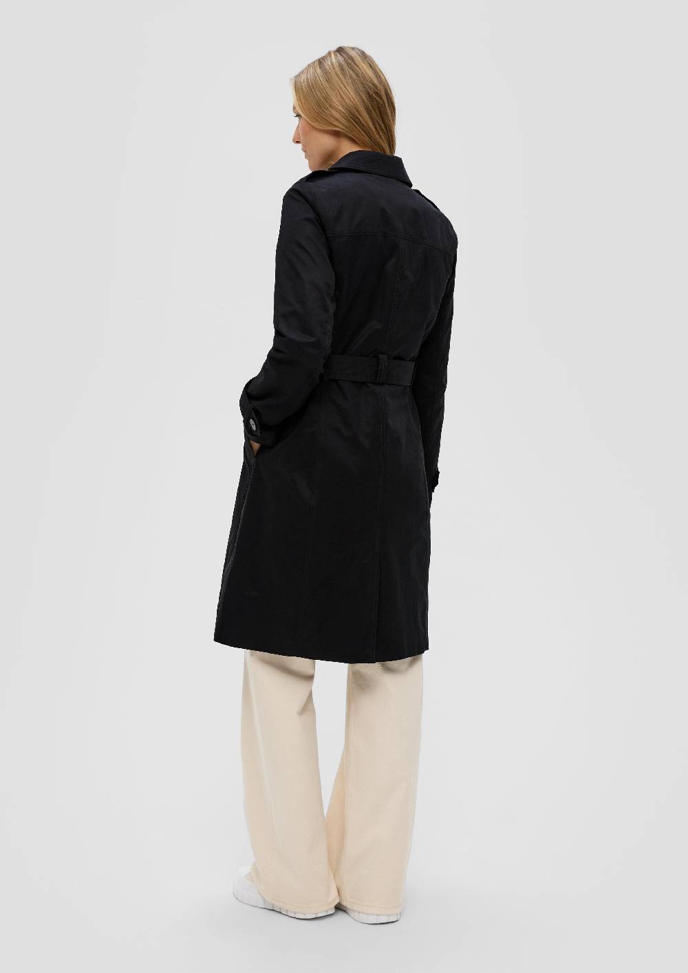 S.Oliver Langer Trench-Coat 50% Rabatt für begrenzte Zeit