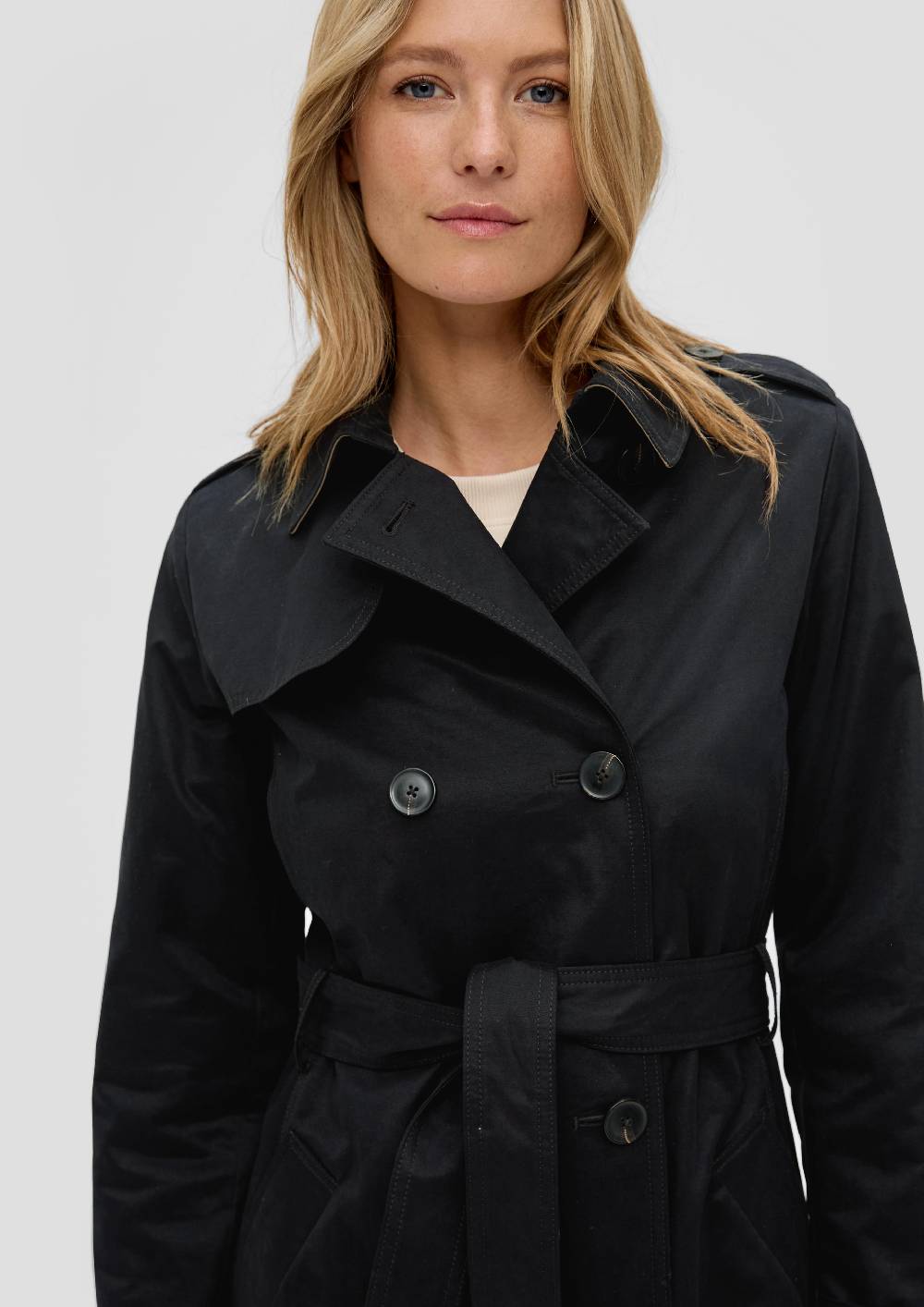 S.Oliver Langer Trench-Coat 50% Rabatt für begrenzte Zeit