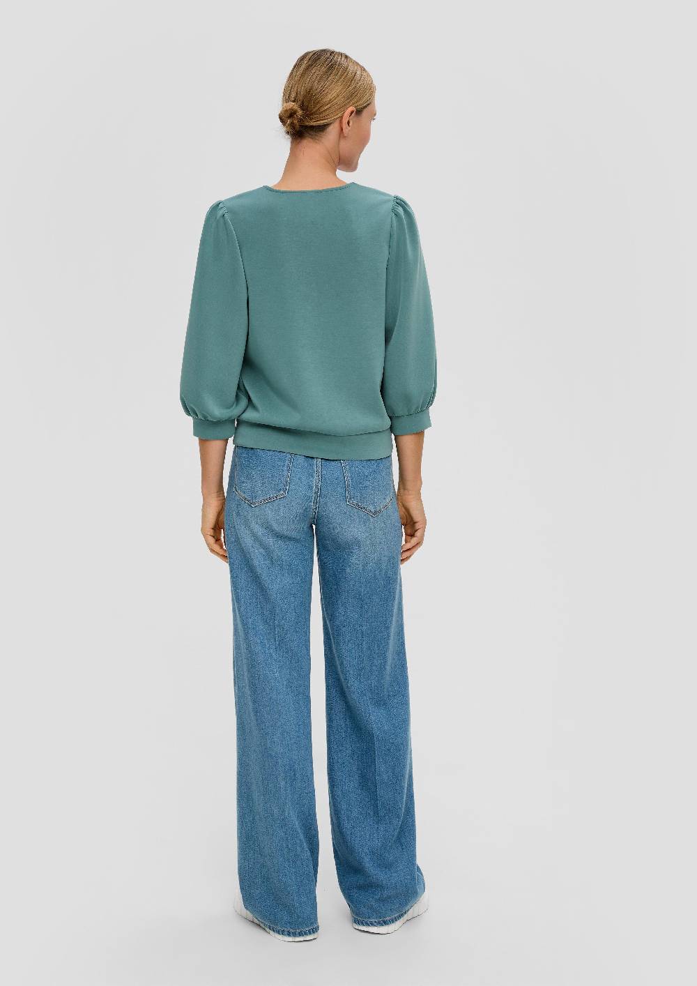 S.Oliver Langarmshirt mit Tunika-Ausschnitt Outlet