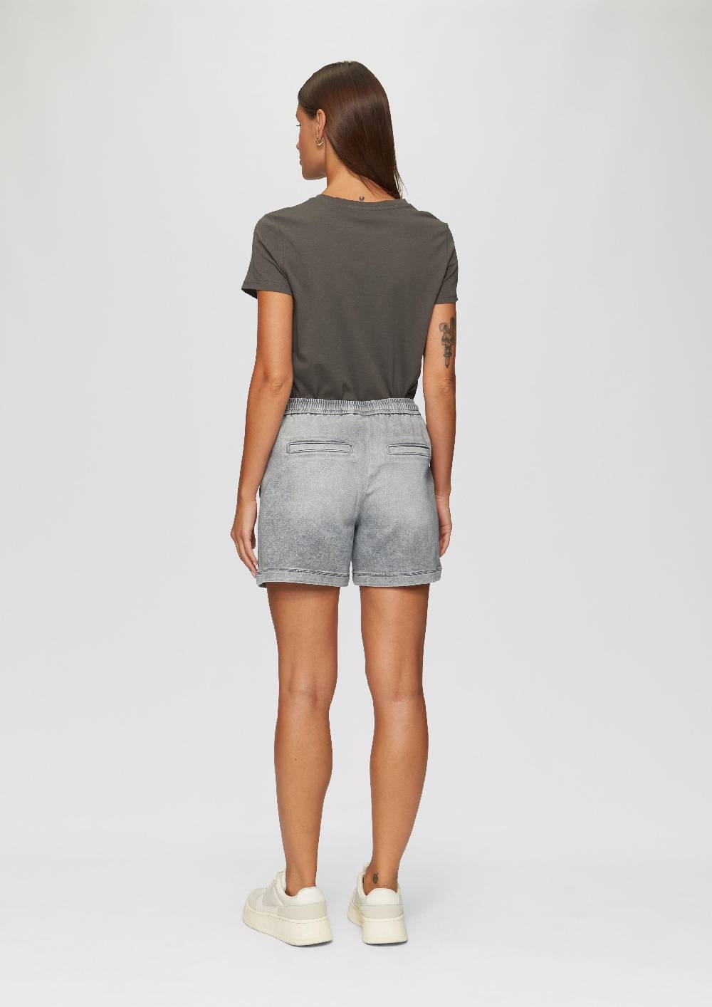 S.Oliver Jeans-Short / Mid Rise / Elastikbund Verkauf