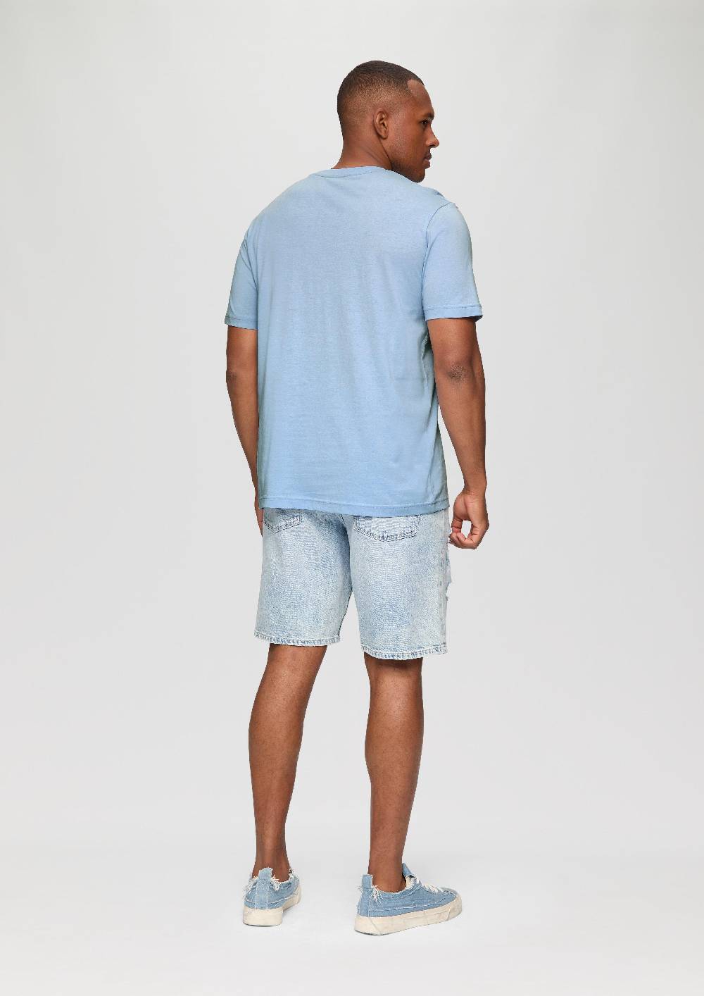 S.Oliver T-Shirt aus Jersey mit Frontprint Fabrikverkauf