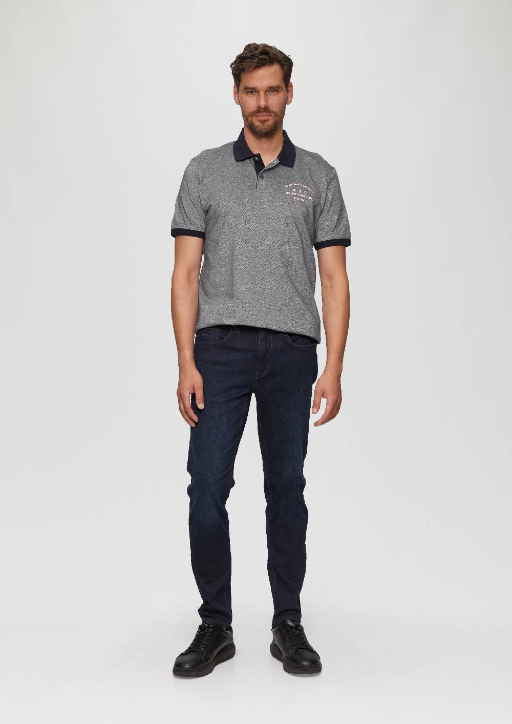 S.Oliver Poloshirt aus Baumwollpiqué mit Kontrast-Details Meist gekauft