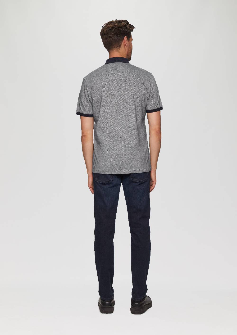 S.Oliver Poloshirt aus Baumwollpiqué mit Kontrast-Details Meist gekauft