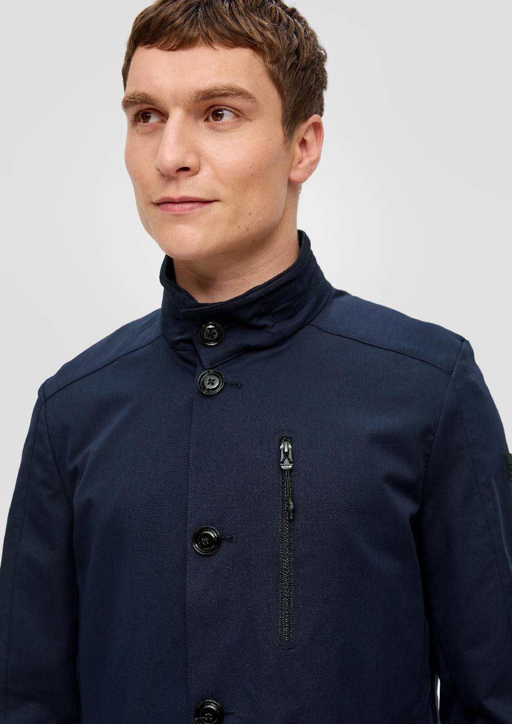 S.Oliver Mantel aus Baumwollmix Kostenloser Versand