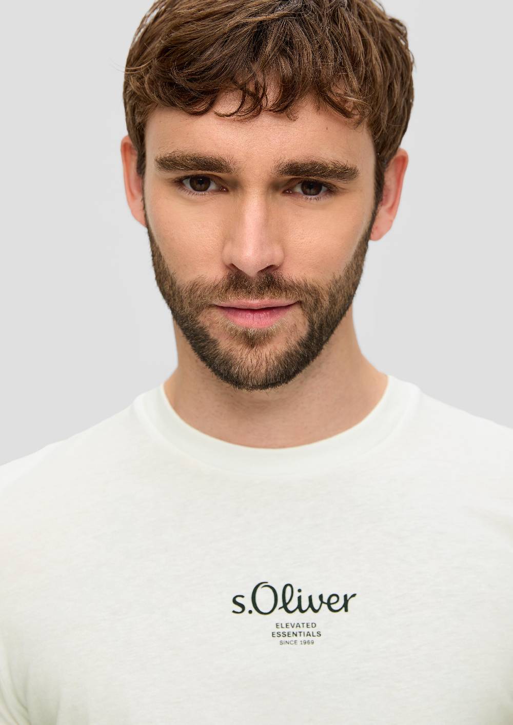 S.Oliver T-Shirt mit Logo-Print Versandkostenfrei