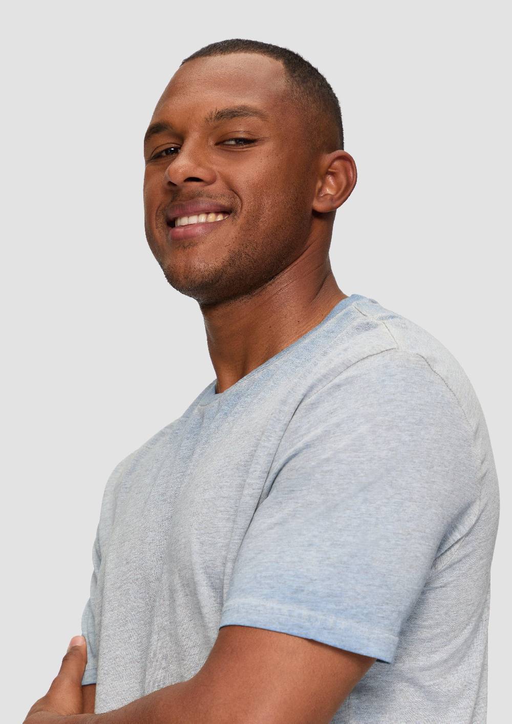 S.Oliver T-Shirt aus Baumwollmix mit Wascheffekt Flash Sale