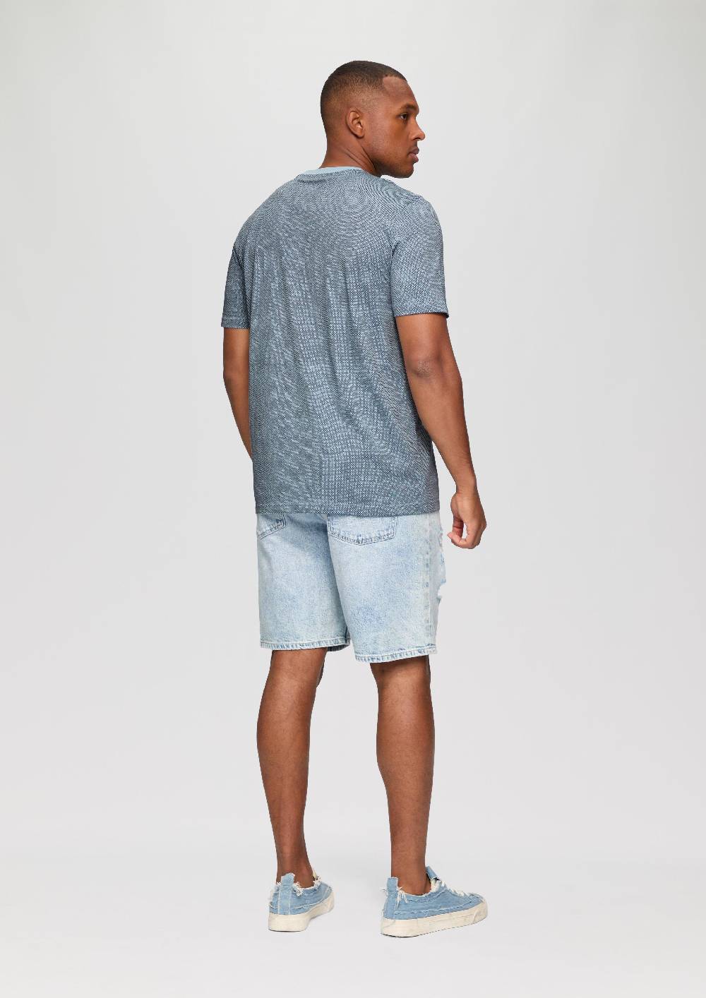 S.Oliver T-Shirt mit All-over-Print Online Shopping