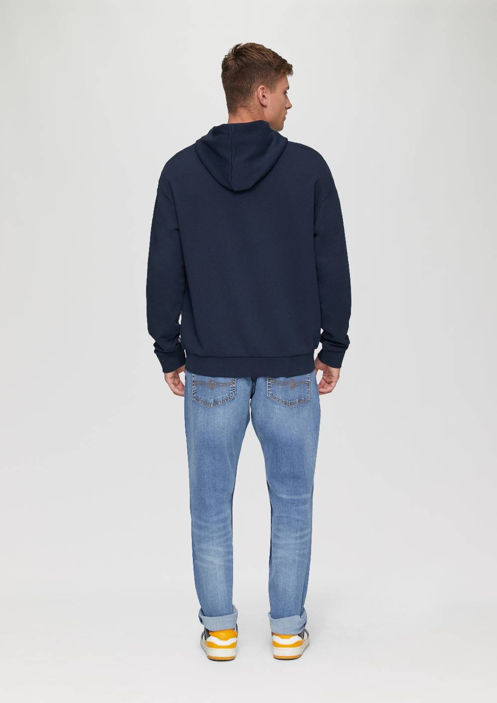 S.Oliver Sweatshirt-Jacke mit Print-Detail Preisnachlass