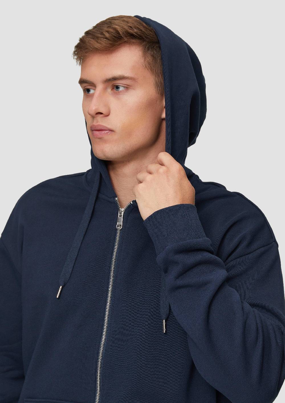 S.Oliver Sweatshirt-Jacke mit Print-Detail Preisnachlass
