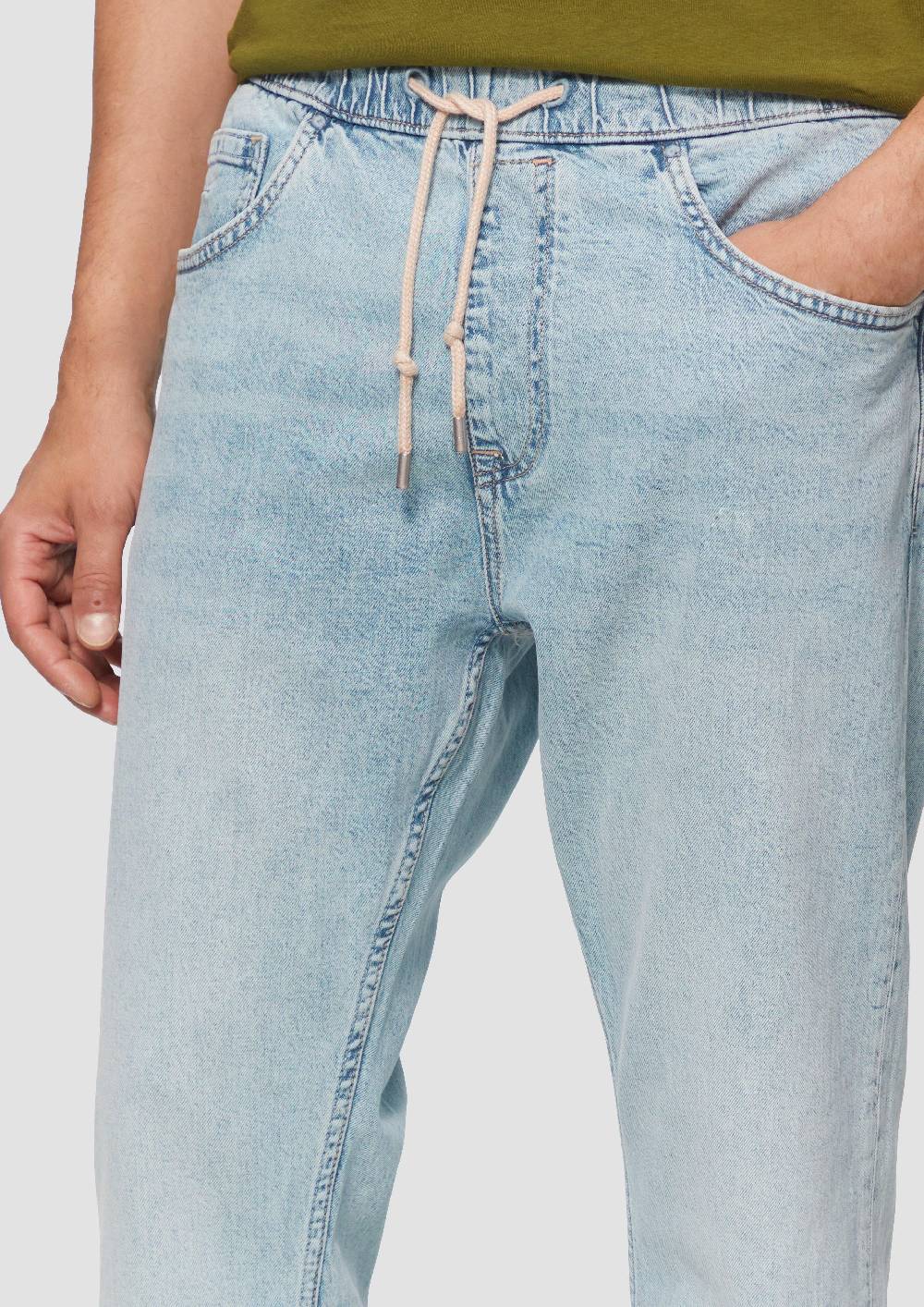 S.Oliver Jeans / Regular Fit / Mid Rise / Tapered Leg / Lyocellmix Saisonschlussverkauf