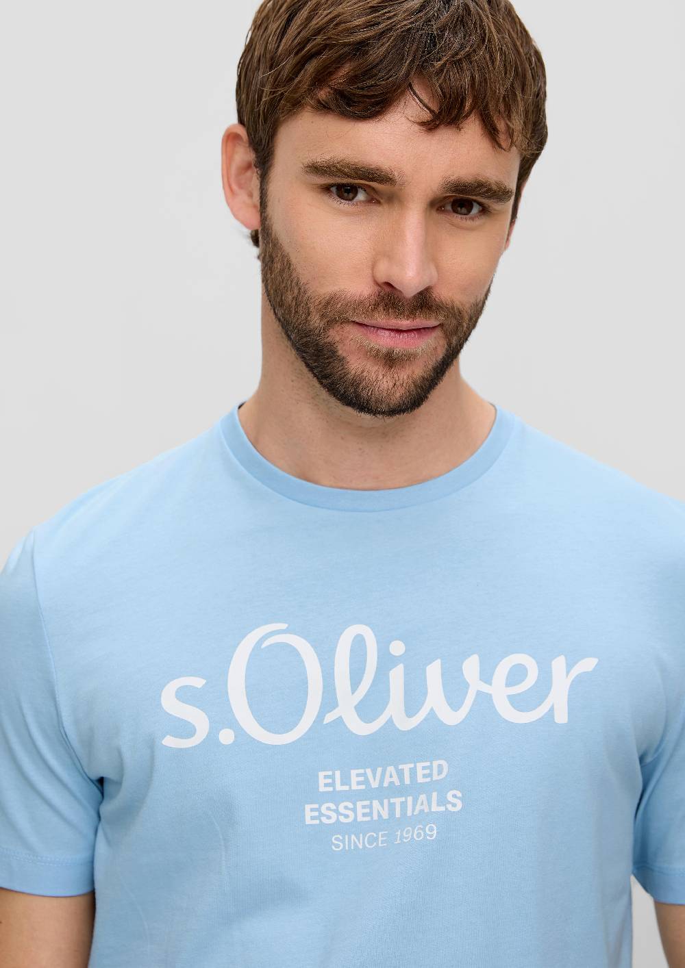 S.Oliver T-Shirt aus Baumwolle mit Label-Print Cyber Monday