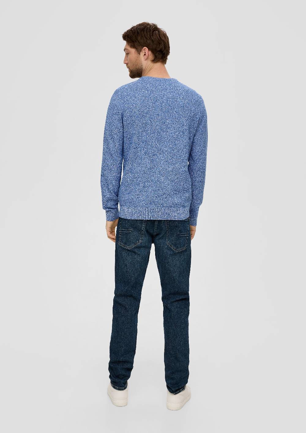 S.Oliver Feinstrickpullover mit Crew Neck Osterangebot