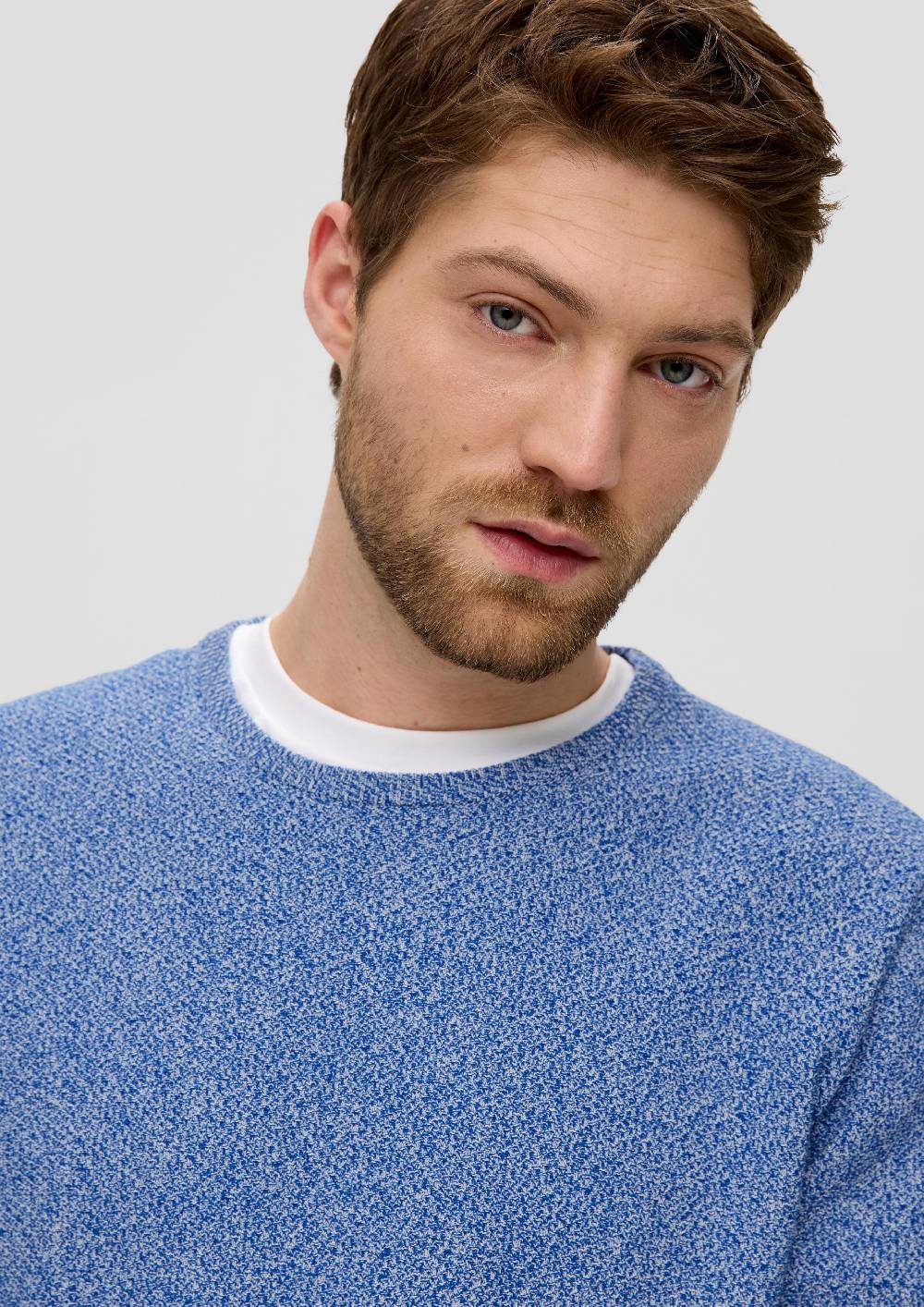 S.Oliver Feinstrickpullover mit Crew Neck Osterangebot