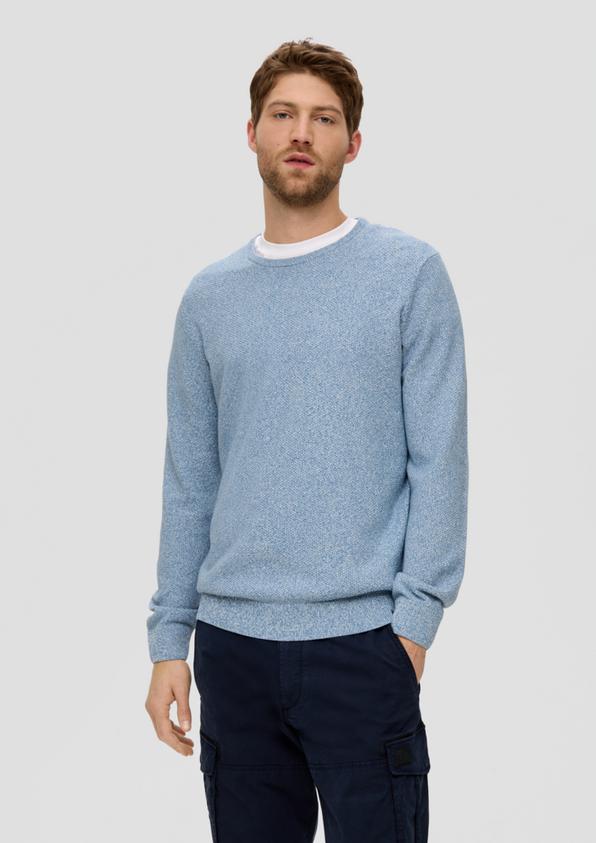 S.Oliver Feinstrickpullover mit Crew Neck Muttertagsangebot
