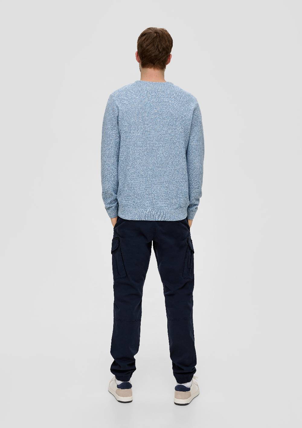 S.Oliver Feinstrickpullover mit Crew Neck Muttertagsangebot