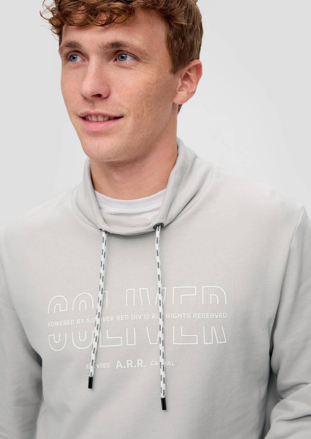 S.Oliver Sweatshirt mit Logo-Print Vatertagsangebot