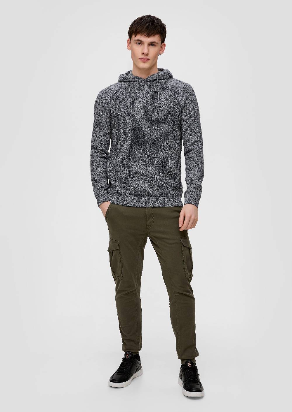 S.Oliver Strickpullover mit Kapuze Jubiläumsangebot