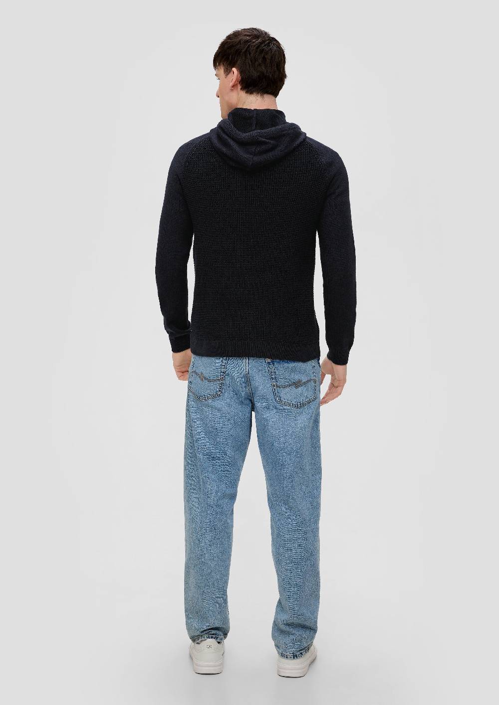 S.Oliver Strickpullover mit Kapuze Lagerräumung