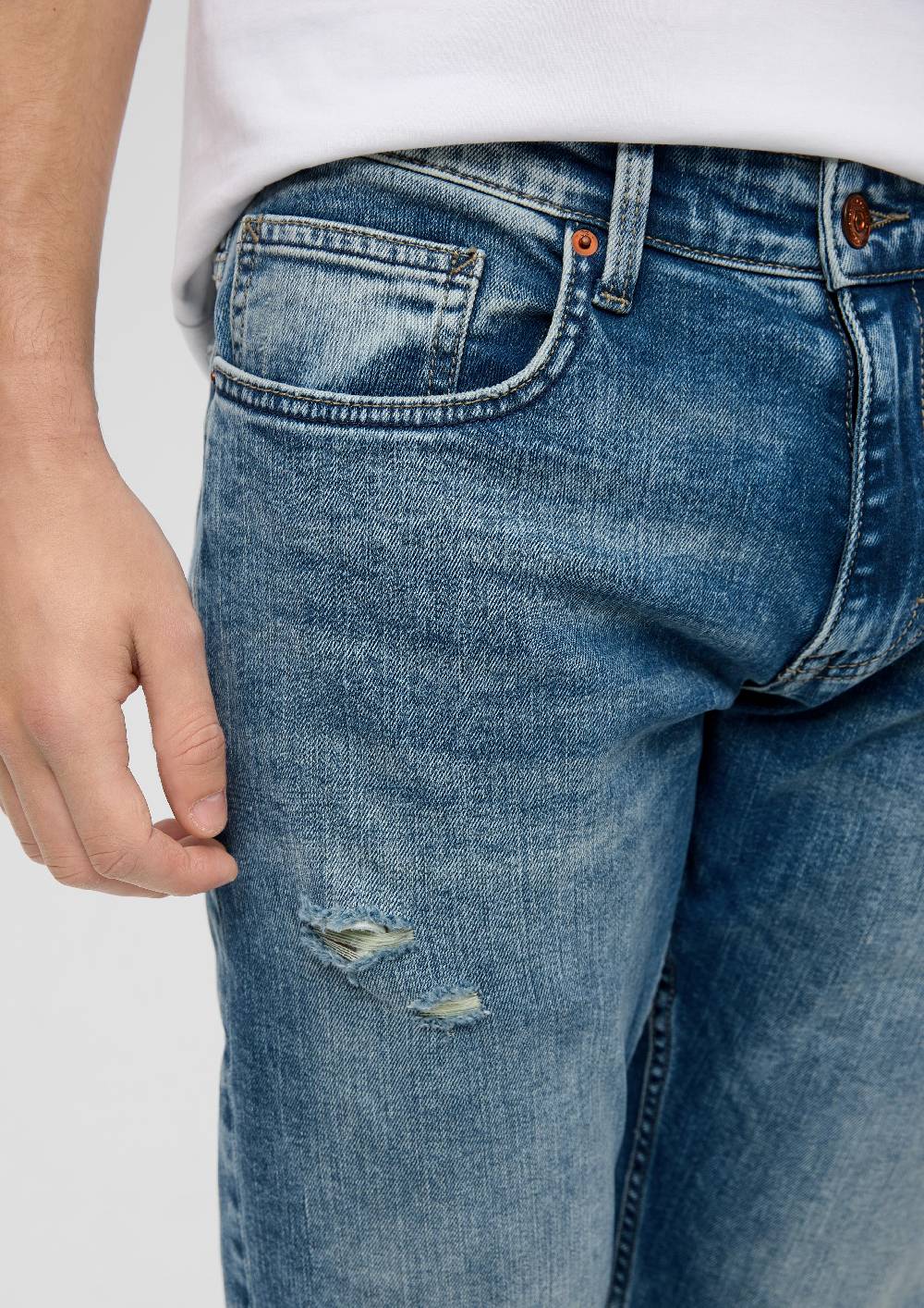 S.Oliver Jeans Rick / Slim Fit / Mid Rise / Slim Leg Heißer Verkauf