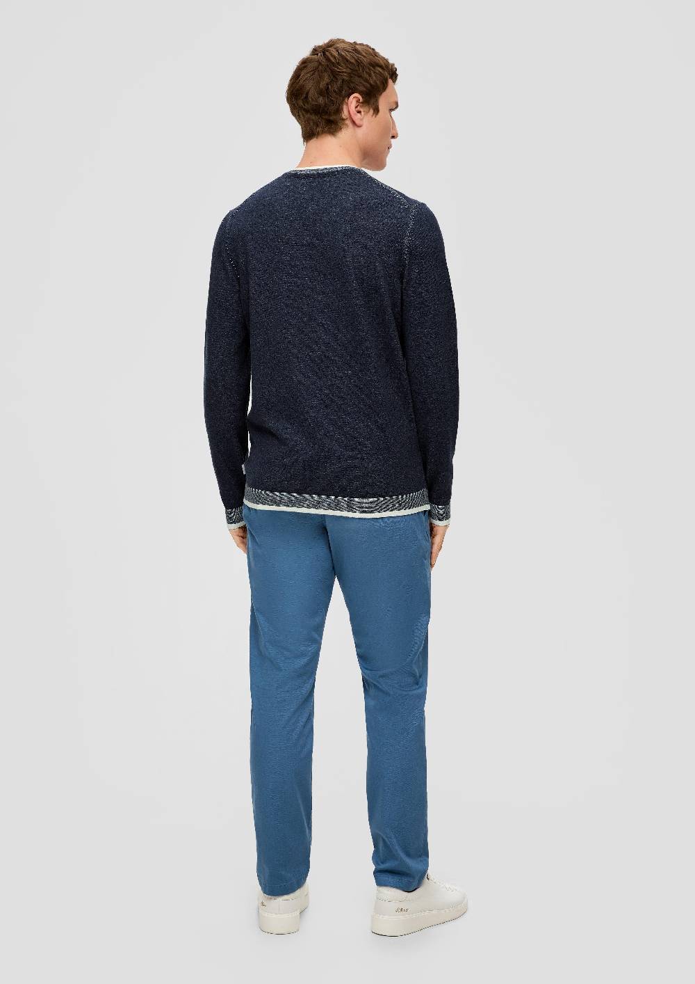 S.Oliver Strickpullover in melierter Optik Online Outlet