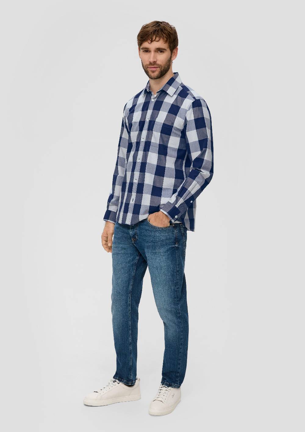 S.Oliver Hemd mit seitlichem Detail am Saum Zeitlich begrenztes Angebot
