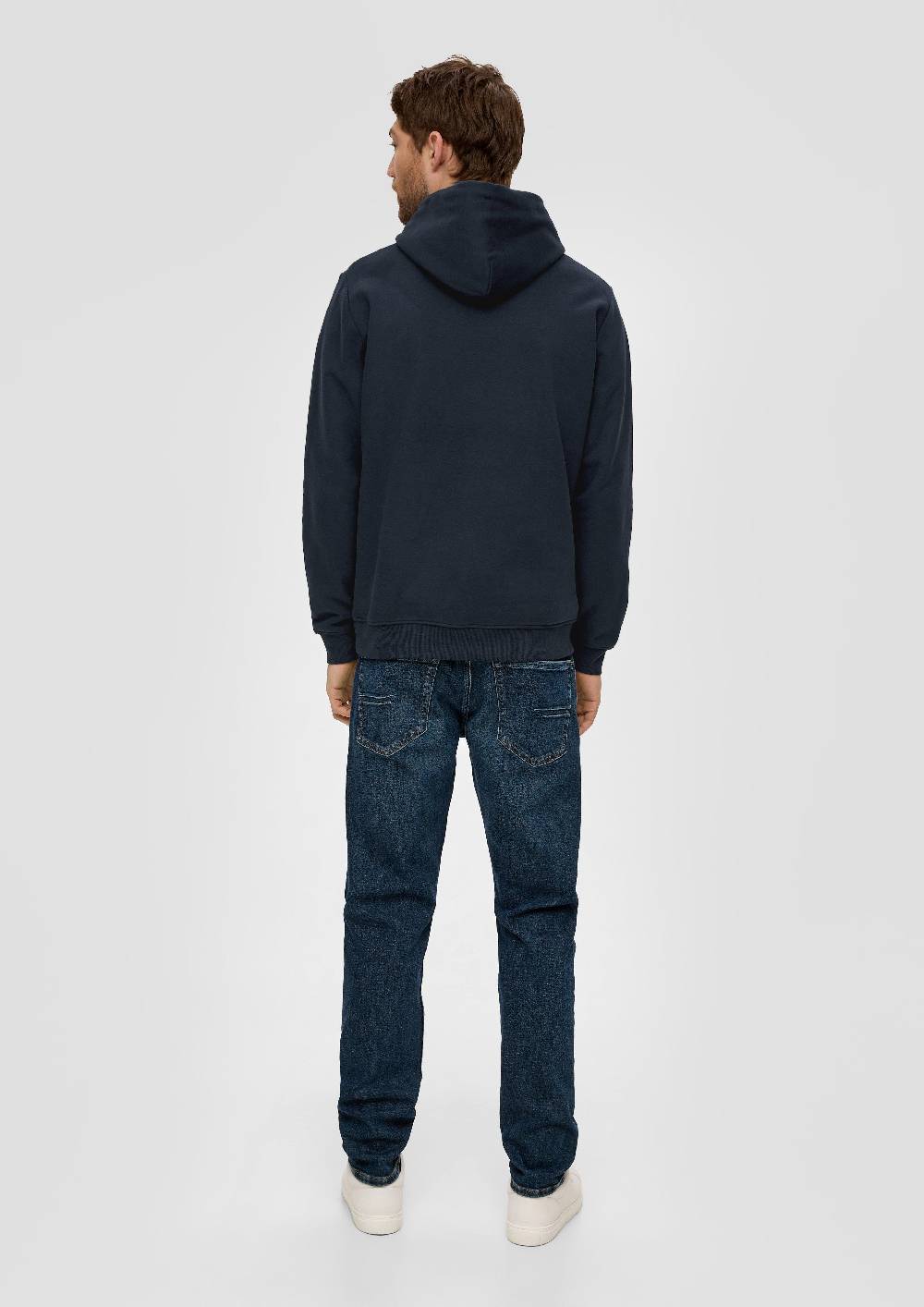 S.Oliver Kapuzensweater mit Labelprint Große Rabatte